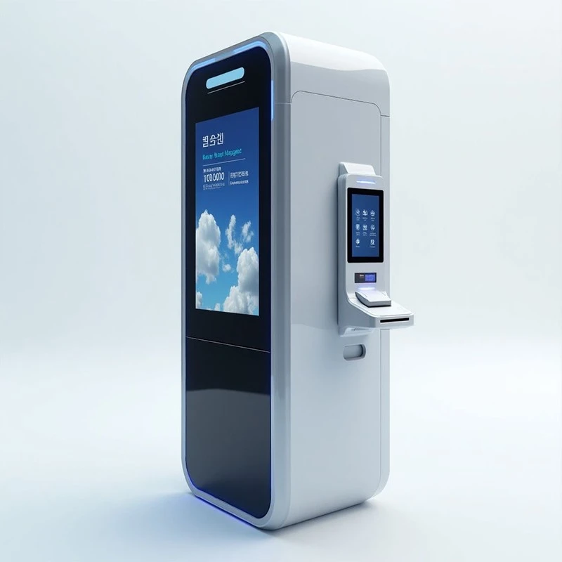 Kiosk z ekranym dotykowym ôd Smart Service Android