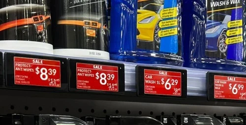 Jake sklepy spożywcze majōm cyfrowe etykety cyn?