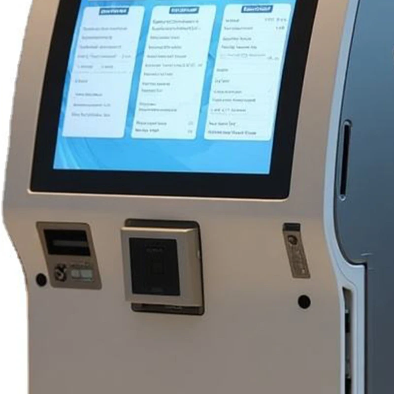 Self Service Reception Interactive Kiosks Solutions Display